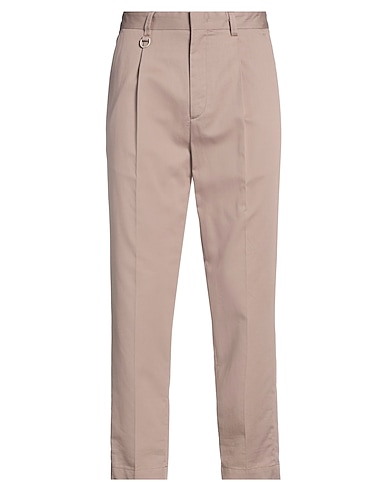 PAOLO PECORA Pantalone Grigio 65% Lyocell, 35% Cotone