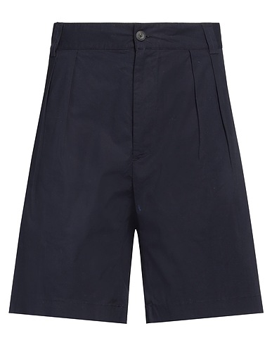 MESSAGERIE Shorts & Bermudas Marineblau 97% Baumwolle, 3% Elastan