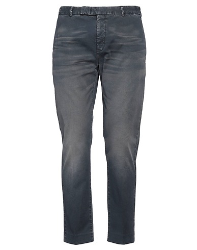 PT Torino Casual trouser Navy blue 96% Cotton, 4% Elastane