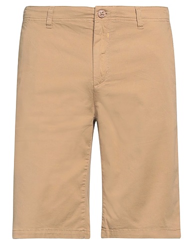 BOMBOOGIE Shorts & Bermuda Camel 97% Cotton, 3% Elastane