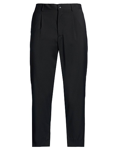 COSTUMEIN Casual trouser NERO 100% Virgin Wool