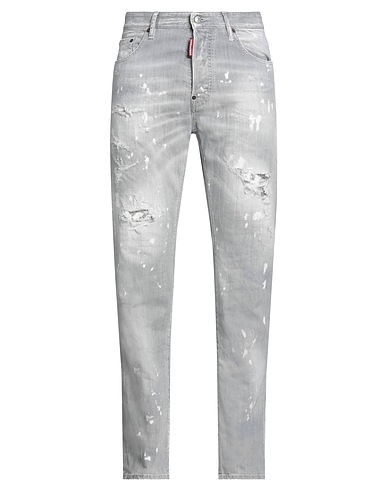 DSQUARED2 Denim pants Grey 98% Cotton, 2% Elastane