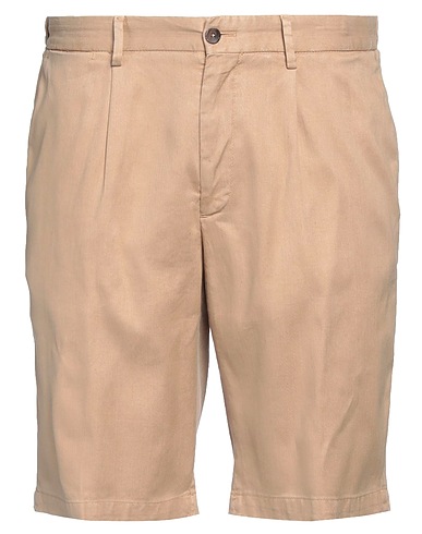 DEVORE INCIPIT ショートパンツ＆バミューダパンツ サンド リネン 49% / コットン 48% / ポリウレタン 3%