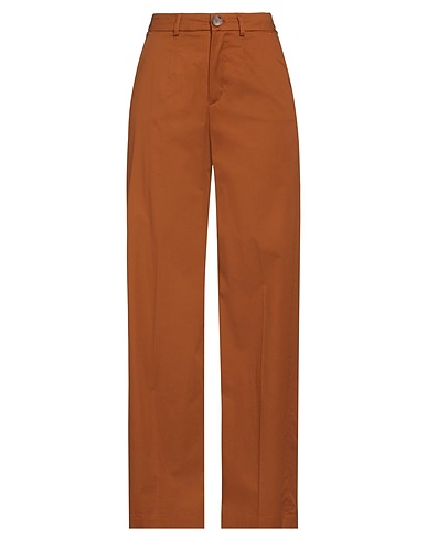 XANDRES Pantaloni ampi CUOIO 97% Cotone, 3% Elastan