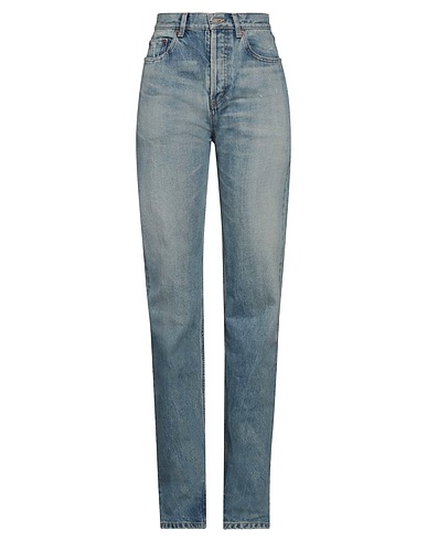 SAINT LAURENT Denim trousers Blue 100% Cotton