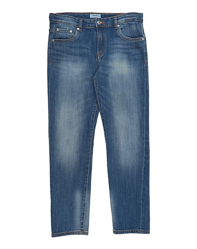 LIU •JO Denim trousers Blue 98% Cotton, 2% Elastane