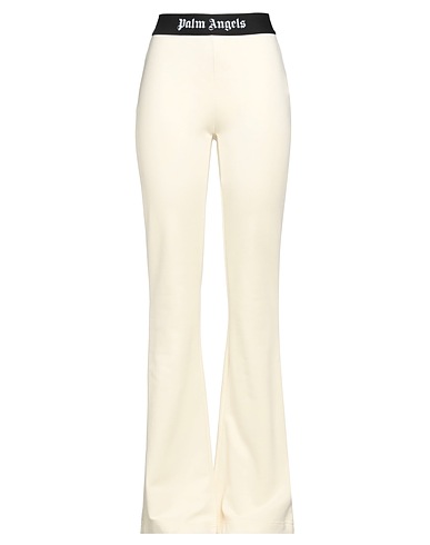 PALM ANGELS Casual trouser Beige 100% Cotton, Polyamide, Polyester, Elastane