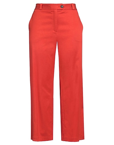 NATHALIE VLEESCHOUWER Casual trouser Rust 53% Lyocell, 45% Cotton, 2% Elastane