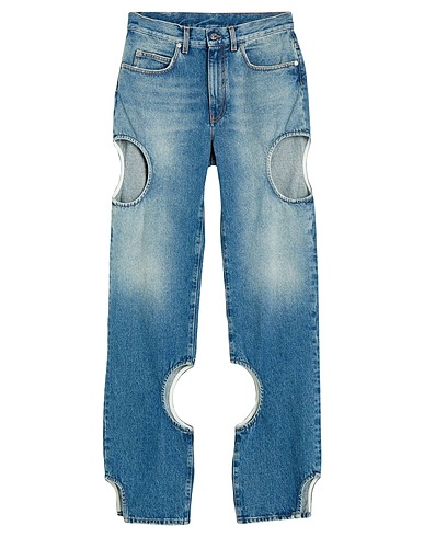 OFF-WHITE™ Denim trousers Blue 100% Cotton