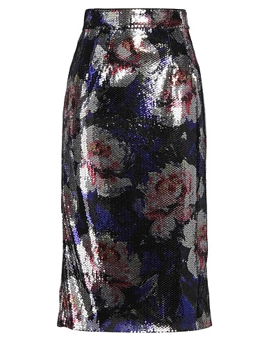 DOLCE&GABBANA Midi skirt Navy 100% Polyester