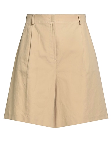 WEEKEND MAX MARA Shorts y Bermudas Arena 74% Algodón, 26% Lino