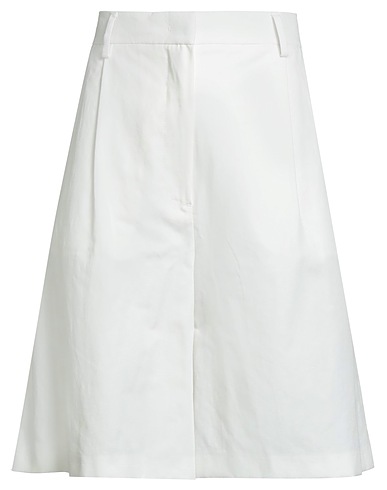 WEEKEND MAX MARA Shorts & Bermuda Bianco 74% Cotone, 26% Lino