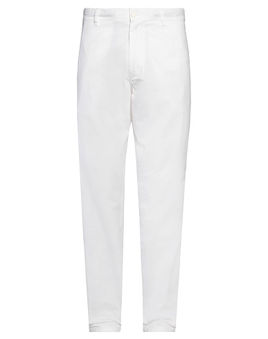 ASPESI Pantalone Bianco 100% Cotone