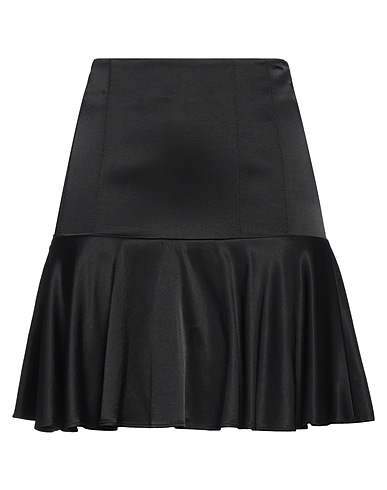 MOSCHINO JEANS Mini skirt Black 98% Viscose, 2% Elastane