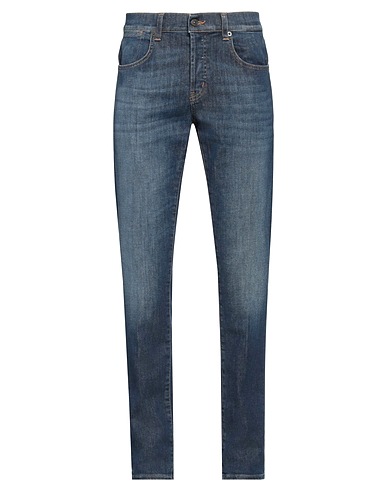 DONDUP Denim pants Blue 98% Cotton, 2% Elastane