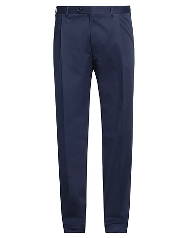 CANALI Casual pants Midnight blue 97% Cotton, 3% Elastane