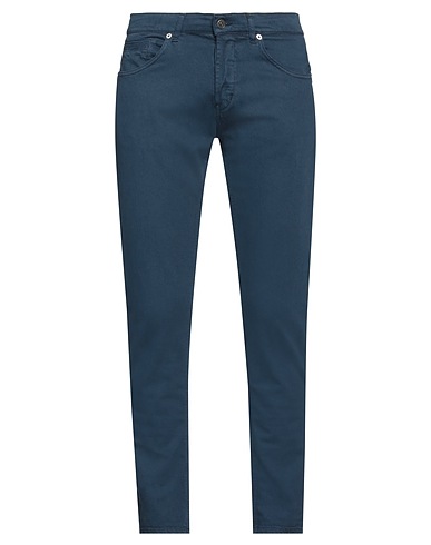 DONDUP Denim pants Navy 98% Cotton, 2% Elastane