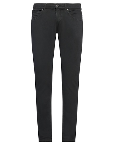 DONDUP Denim pants Black 98% Cotton, 2% Elastane