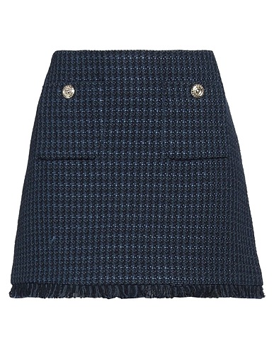 PENNYBLACK Minirock Marineblau 71% Baumwolle, 20% Acryl, 8% Polyester, 1% Andere Fasern