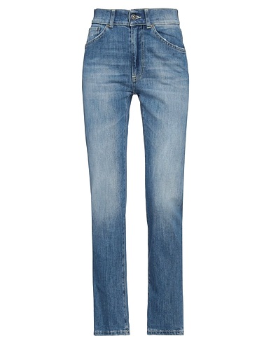 DONDUP Denim trousers Blue 89% Cotton, 11% Elastomultiester