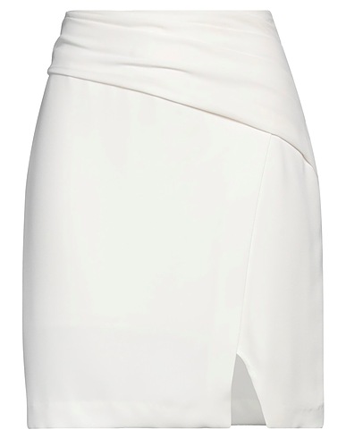 IRO Mini skirt White 100% Polyester