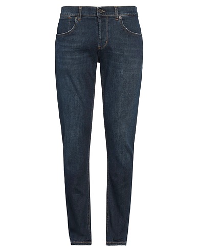 DONDUP Denim pants Blue 92% Cotton, 6% Elastomultiester, 2% Elastane