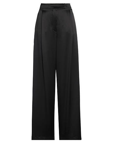 MAX MARA Casual pants Black 100% Silk