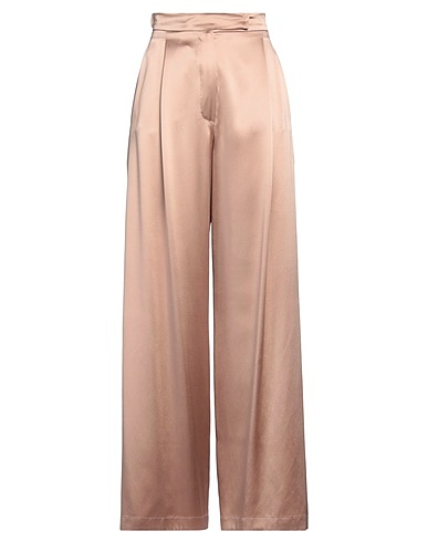 MAX MARA Casual pants Blush 100% Silk