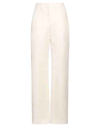 VALENTINO GARAVANI Casual pants Cream 65% Virgin Wool, 35% Silk
