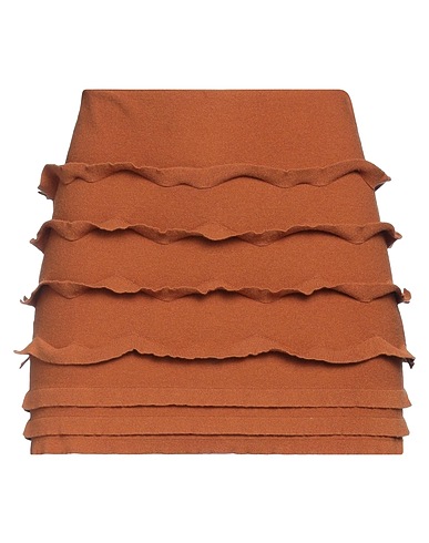 BLUMARINE Mini skirt Camel 70% Viscose, 30% Polyester