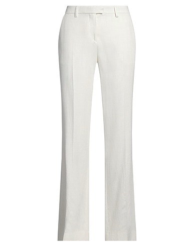 ETRO Casual pants White 86% Viscose, 14% Polyester