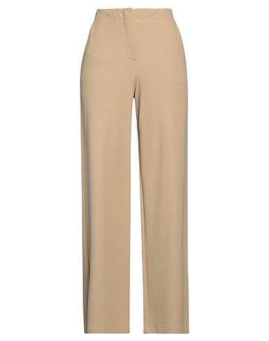MAX&Co. Casual trouser Beige 89% Cotton, 9% Polyamide, 2% Elastane