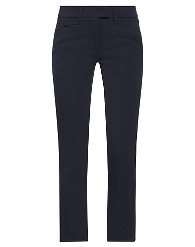 DONDUP Casual trouser Navy blue 96% Polyester, 4% Elastane