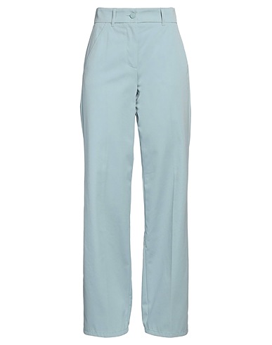 MARELLA Casual trouser Sky blue 100% Cotton
