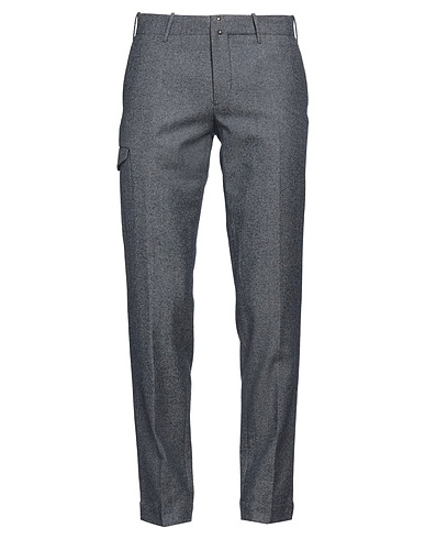 INCOTEX パンツ ミッドナイトブルー バージンウール 56% / コットン 44%
