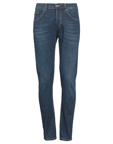 DONDUP Denim trousers Blue 92% Cotton, 6% Elastomultiester, 2% Elastane