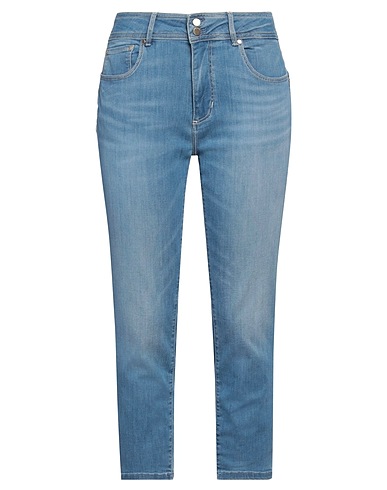 GUESS Denim pants Blue 69% Cotton, 14% Lyocell, 14% Polyester, 3% Elastane