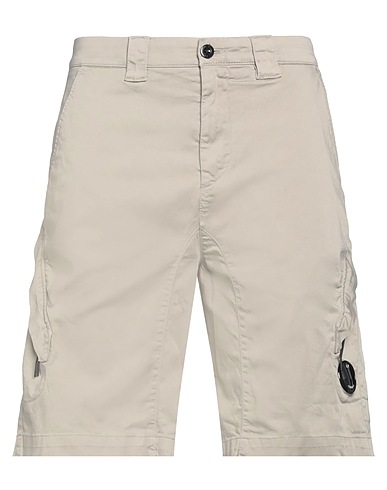 C.P. COMPANY Shorts & Bermuda Beige 98% Cotton, 2% Elastane