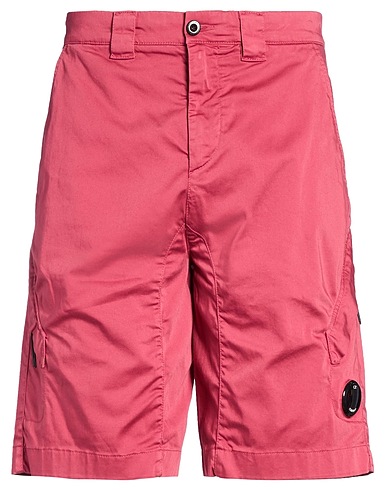 C.P. COMPANY Shorts & Bermuda Antique rose 98% Cotton, 2% Elastane