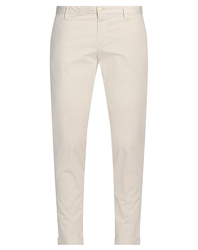 AT.P.CO Casual trouser Ivory 97% Cotton, 3% Elastane