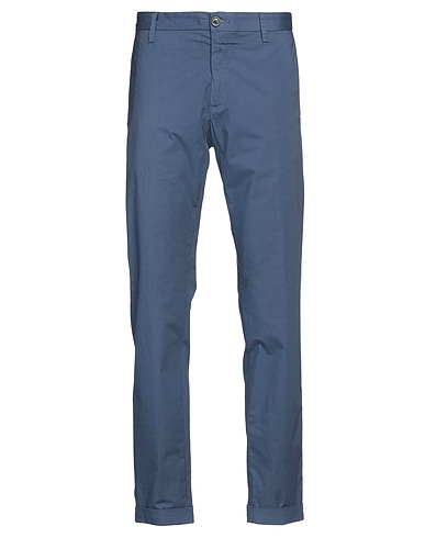 AT.P.CO Casual trouser Slate blue 97% Cotton, 3% Elastane