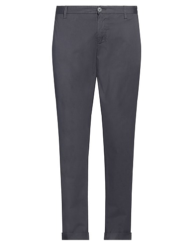AT.P.CO Casual pants Midnight blue 97% Cotton, 3% Elastane