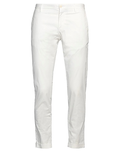 AT.P.CO Casual pants White 97% Cotton, 3% Elastane