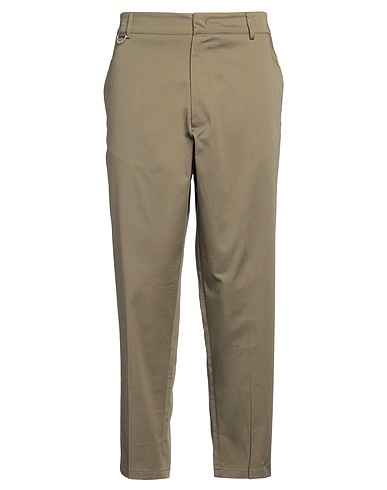LOW BRAND Pantalone Verde militare 98% Cotone, 2% Elastan