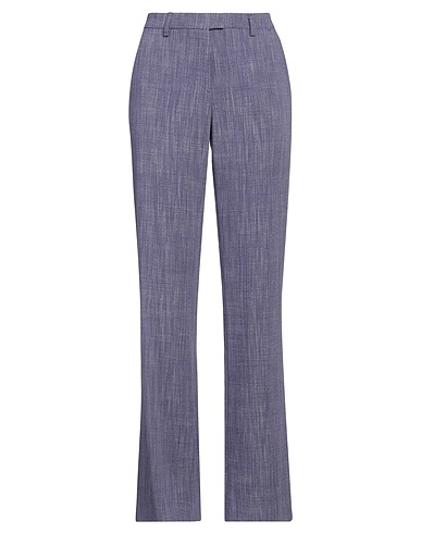 ETRO Casual trouser Purple 86% Viscose, 14% Polyester