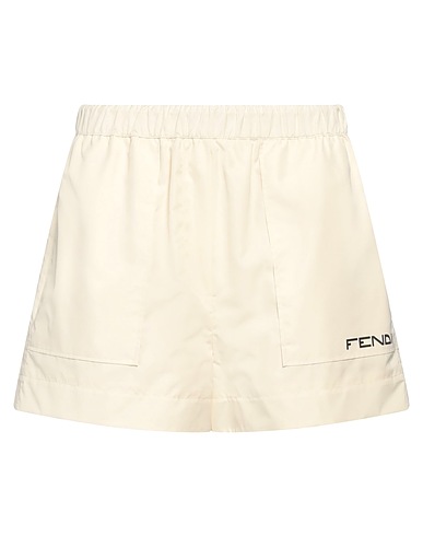 FENDI Shorts & Bermuda Ivory 100% Polyester