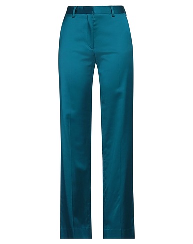THE KOOPLES Casual trouser Deep teal 97% Viscose, 3% Elastane