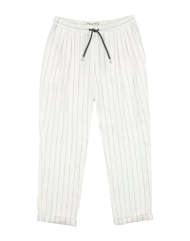 BRUNELLO CUCINELLI Hosen Weiß 100% Leinen