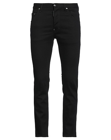 DSQUARED2 Denim pants Black 98% Cotton, 2% Elastane