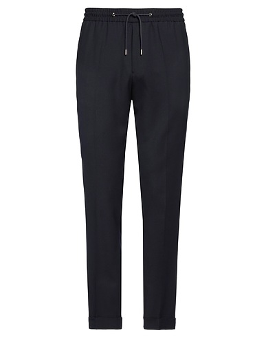 PAUL SMITH Casual pants Midnight blue 100% Wool